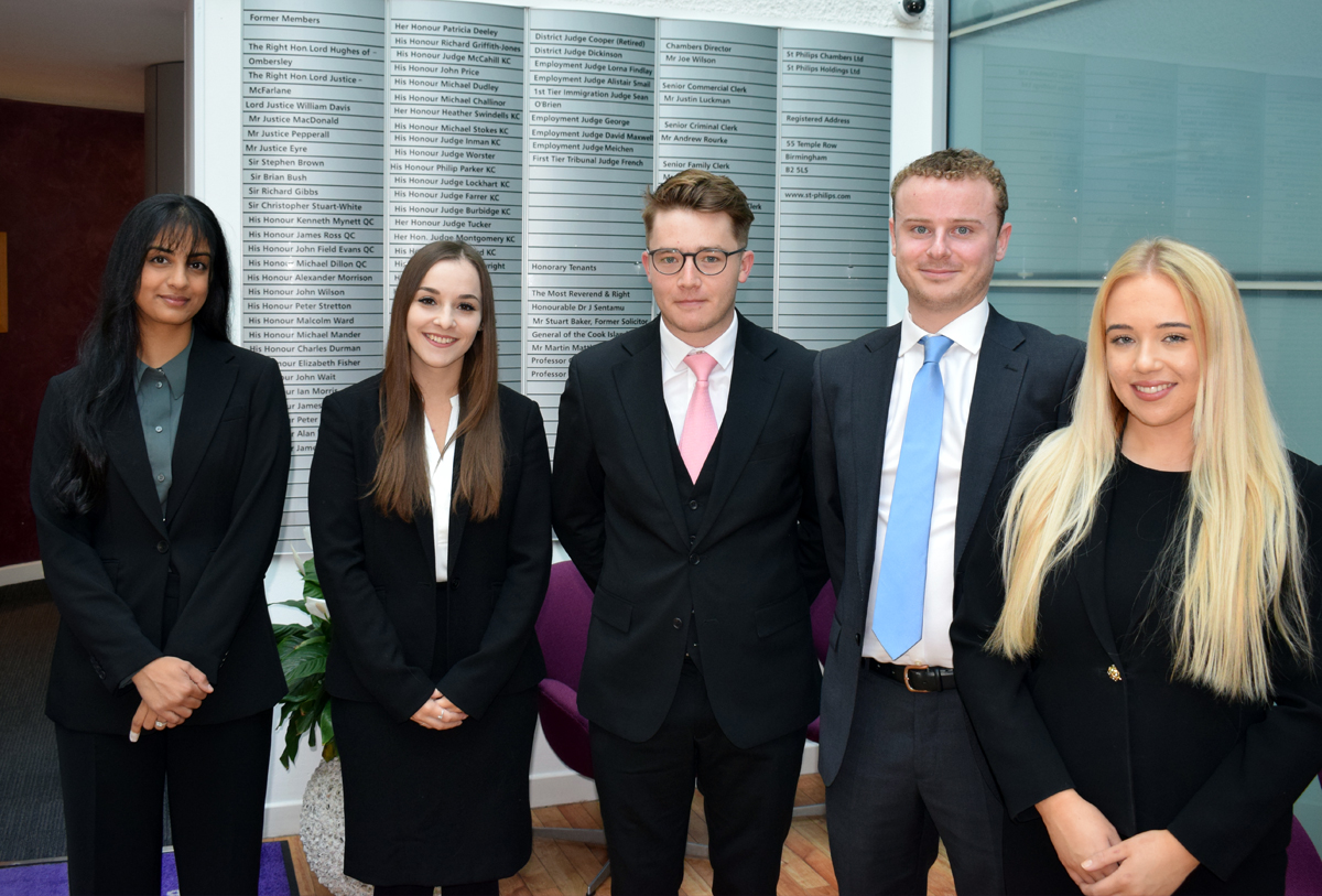 We are delighted to welcome five new pupils, covering a range of specialisms, to Chambers today with Kavita Sandhu, Tamsin Sandiford, Lauren Starmer, Angus Thomas and Robert Ward joining us to start their pupillages.

st-philips.com/chambers-welco…

#pupillage #barristers