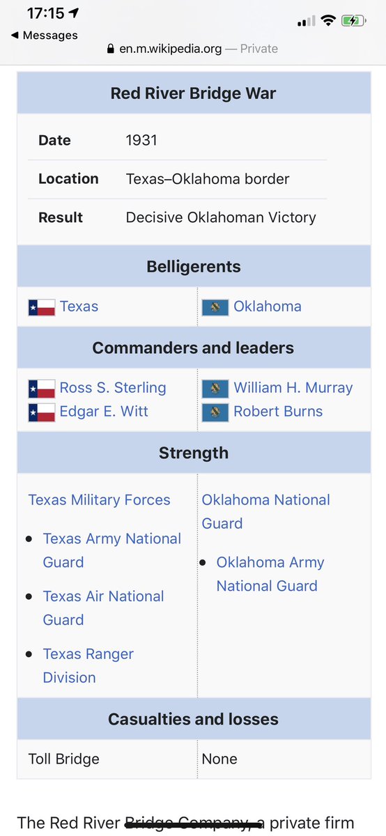 HoustonSooner77's tweet photo. Your annual reminder that Oklahoma &amp; Texas have fought a war before &amp; the North won! #beattexas #hatetexasweek! https://t.co/q84dZmQR1d