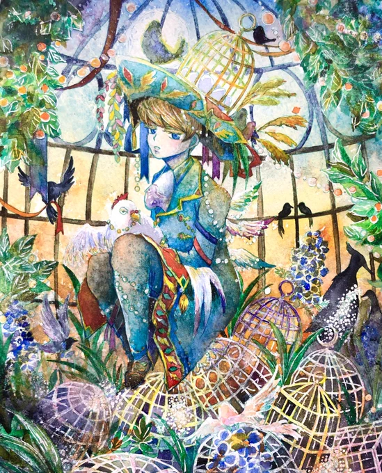 #私の個性はきっと誰かにささる#どこかの誰かに刺さればそれで良いささるというか心に残ってくれる方が少しでもいてくれたら嬉しいなぁ…万人受けする絵ではないので難しいと思いますが…それでも…つい思ってしまう 