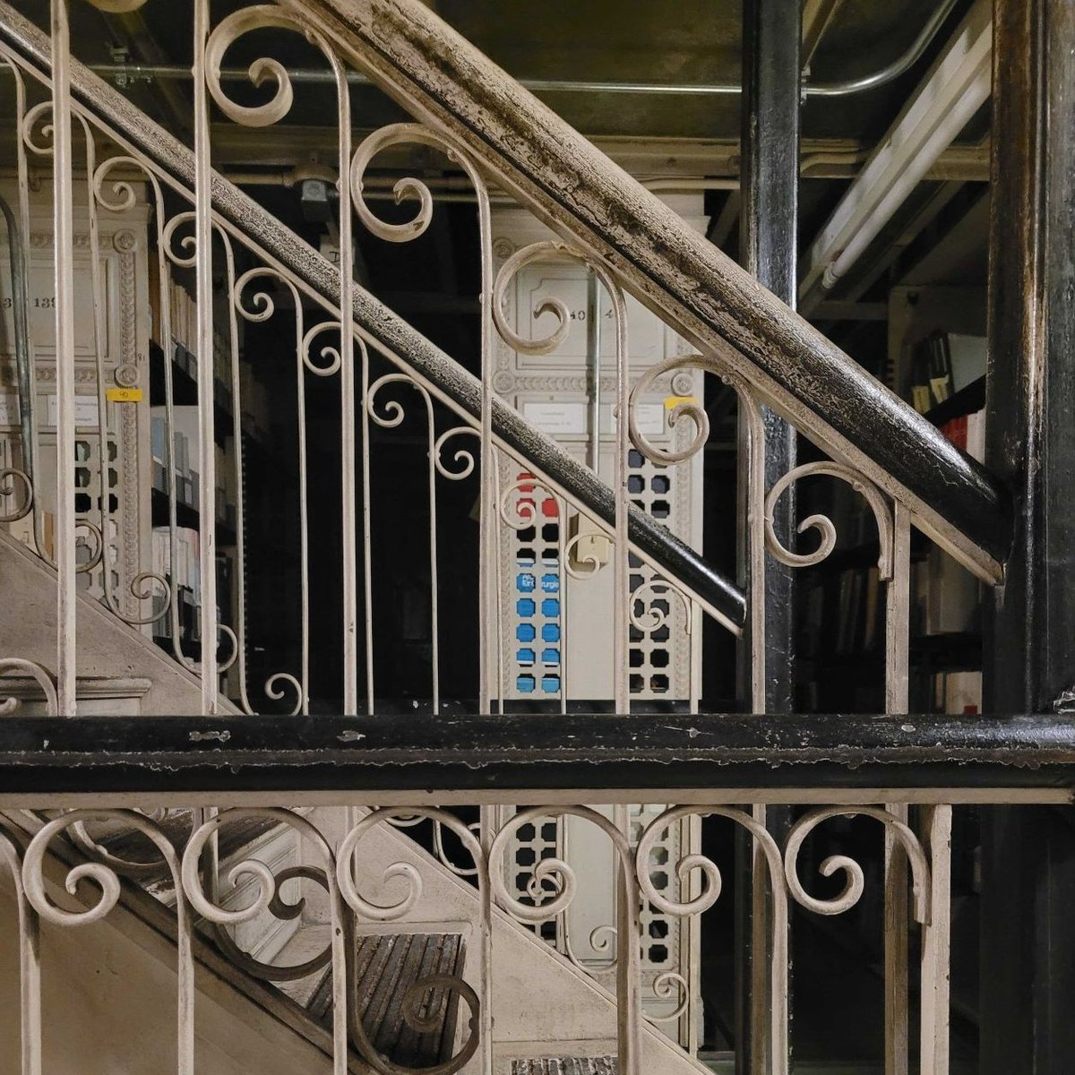 CPPHistMedLib's tweet photo. 👀 Look at those #stacks! It's #WorldArchitectureDay. Here at the Historical Medical Library we thought we'd share our original #historical #librarystacks, designed by Snead &amp; Co. of Jersey City, New Jersey.

Peek at the 1931 Snead &amp; Co. Catalog here➡️ https://t.co/HIlSY2ykBO https://t.co/FxqEieJs3a