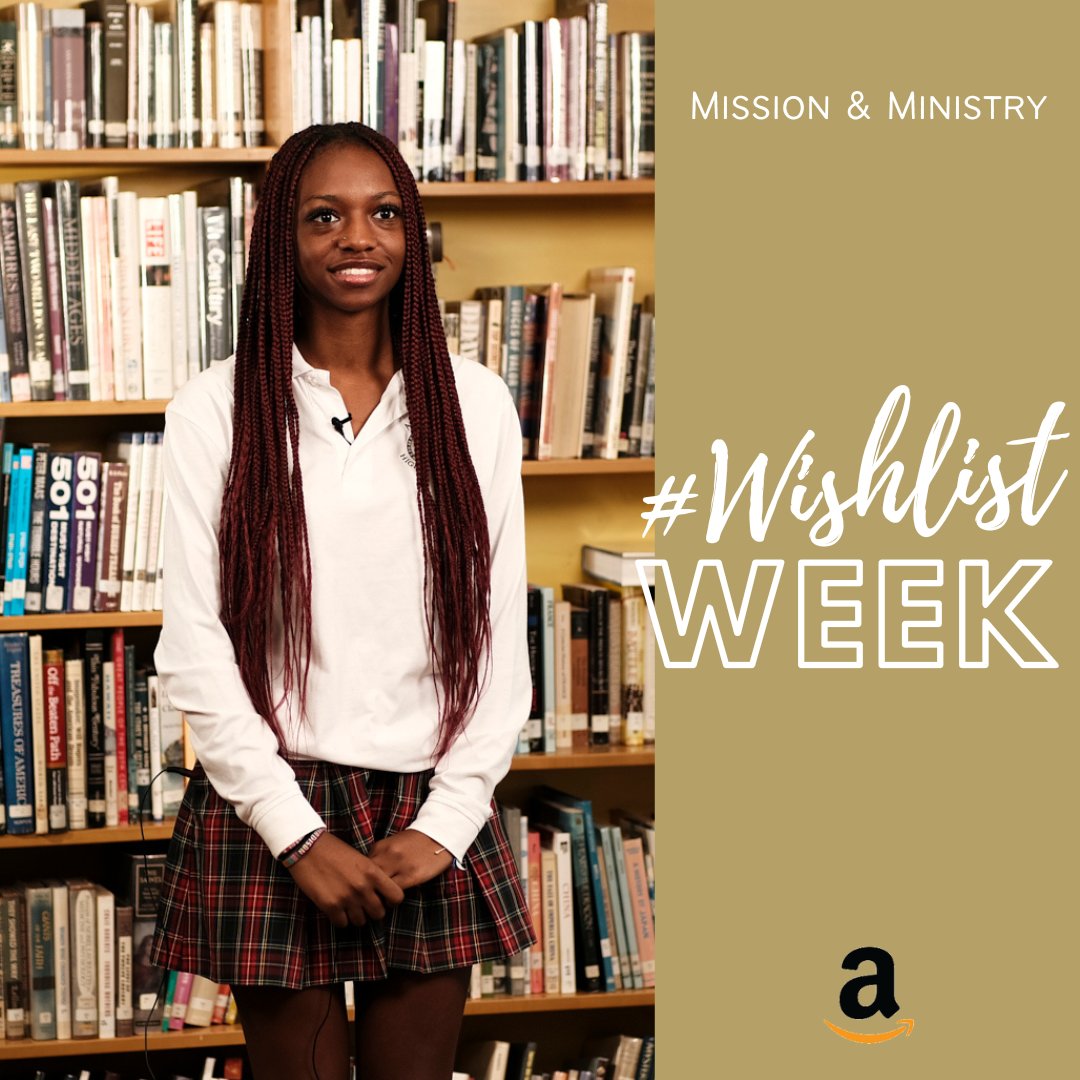 Happy #WishListWeek! We are asking members of our Andrean community to support our Campus Ministry. The items in our Amazon list will be used for our Faith-based initiatives. ecs.page.link/YtZ85 Thank you for your generosity! ❤️💛