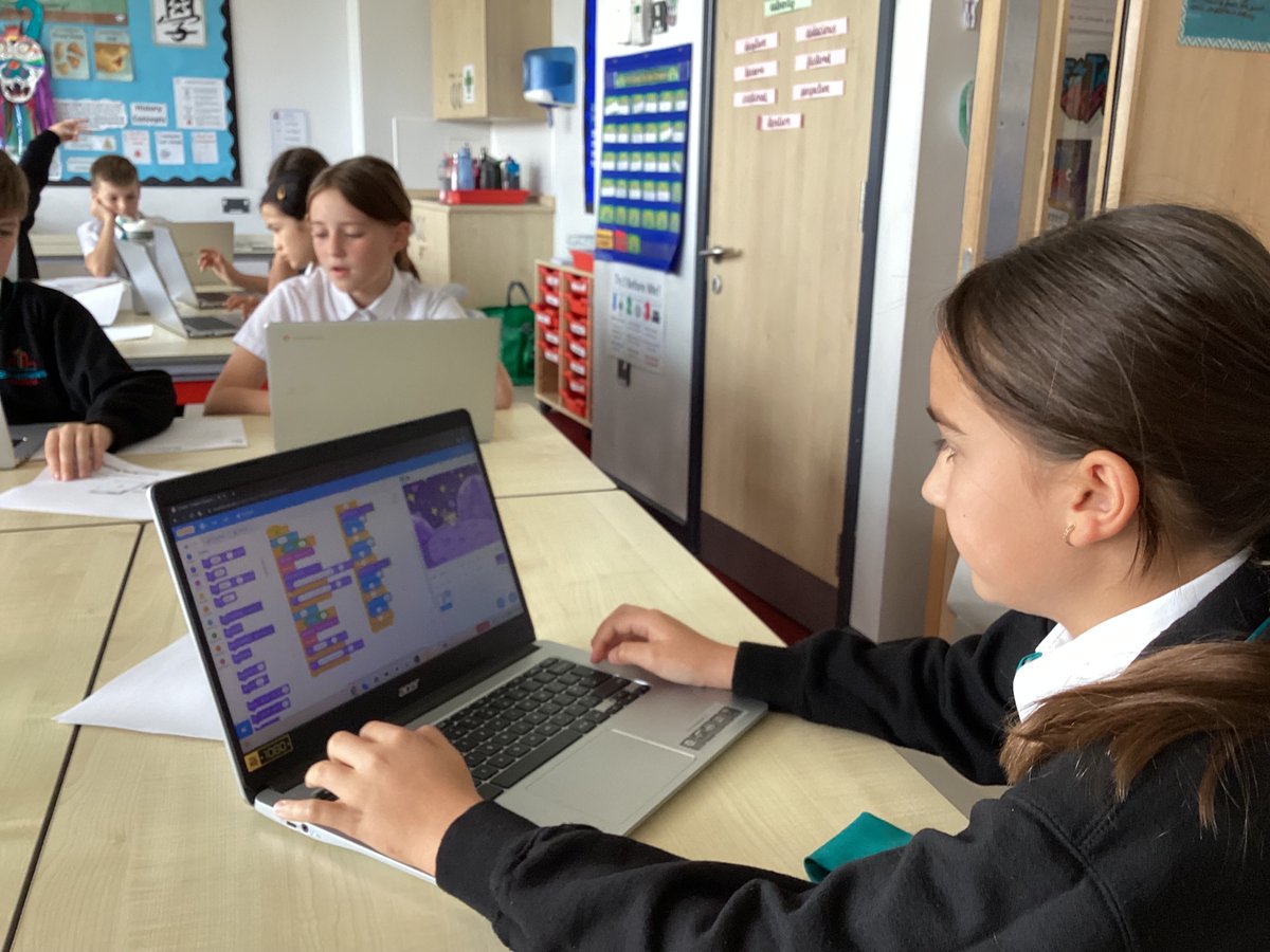 StMattsAcademy's tweet image. Year 6 have had a busy afternoon designing, programming and debugging their own times table games! 💻 #Year6computing #ourcurriculumIGNITES