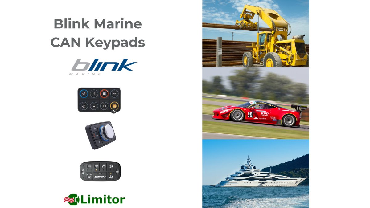 If you are looking for a #digital #keypad solution, we offer a range from #BlinkMarine that stands up to almost any requirement and industry application. Contact us to find out more >>
limitor.de