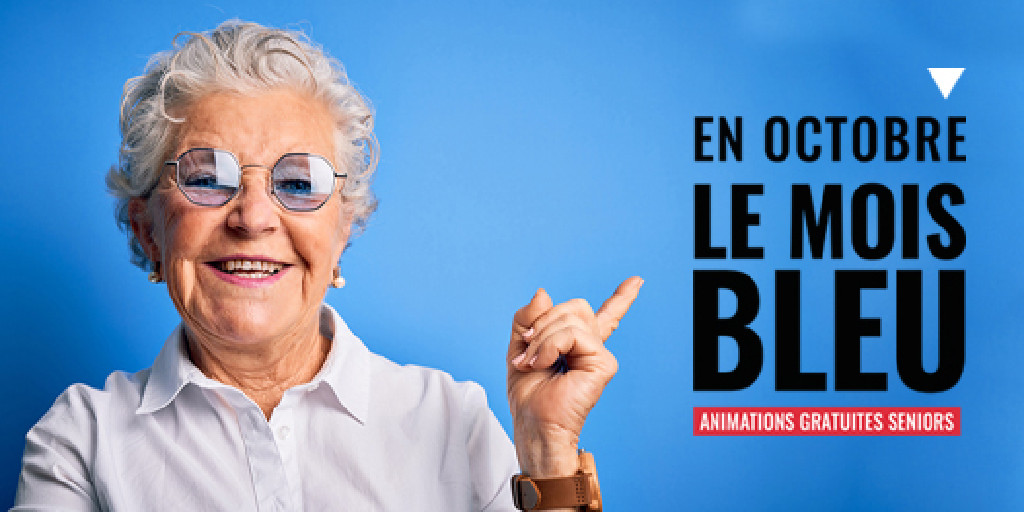 saintherblain's tweet photo. #SaintHerblain, Ville amie des aînés, propose des animations gratuites pour les seniors tout le mois d'octobre, à l'occasion du #MoisBleu. ➡️ https://t.co/F74lsIiNDW https://t.co/20PVoO6ylv