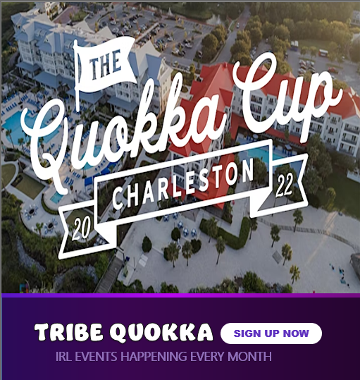 TribeQuokka's tweet photo. Have you reserved your spot for the first-ever Quokka Cup? The last day to sign up is 10/7/2022. For more information and to register for this fantastic #GamesonChain event, visit https://t.co/v4MwHtCPbV 
#TribeQuokka #TribeQ #TribeUp #NFTCommunity #NFTs #NFTProject https://t.co/u4sjX1fr1B