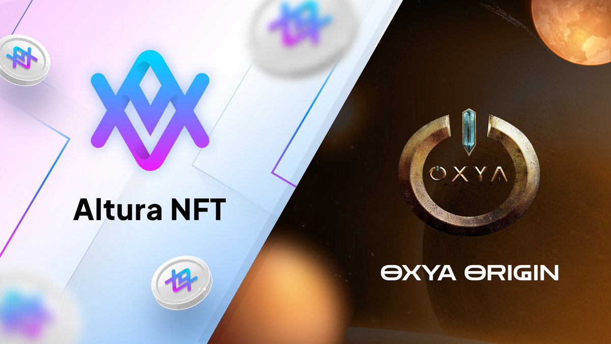 Altura (@altura) on Twitter photo We’re excited to announce that <a href="/OxyaOrigin/">Oxya Origin</a>, a TPS and land strategy P&E game incubated by Ubisoft, will be using Altura’s powerful tools to power the Gates of #Oxya.
To celebrate this partnership we are giving away $5,000 in $ALU. Like, RT and tag 3 friends for a chance to win. We’re excited to announce that <a href="/OxyaOrigin/">Oxya Origin</a>, a TPS and land strategy P&E game incubated by Ubisoft, will be using Altura’s powerful tools to power the Gates of #Oxya.
To celebrate this partnership we are giving away $5,000 in $ALU. Like, RT and tag 3 friends for a chance to win.