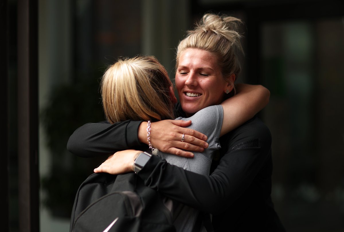 Lionesses's tweet photo. Getting the gang back together 🤝 https://t.co/F3NjnkPk35