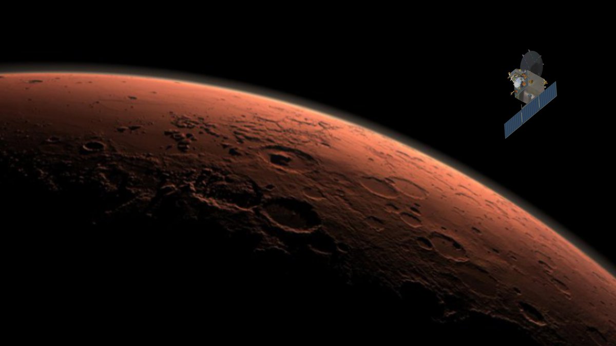 ISROSpaceflight's tweet photo. Designed to last for just 6 months, Mangalyaan has finally met its inevitable demise 8 years after it made history by successfully entering Martian orbit. Rest in peace. #Mangalyaan #ISRO https://t.co/DX0AWPikon