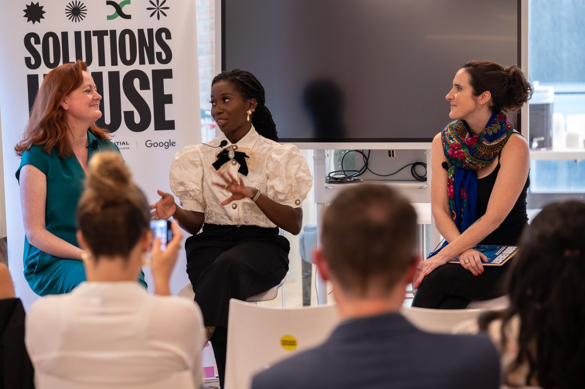 Looking back at #SolutionsHouse with <a href="/exponentialroad/">Exponential Roadmap Initiative</a> and @google! 

We loved delving into the art of #storytelling #sustainability with <a href="/Dr_Adanna/">Dr Adanna</a> Founder 
<a href="/digital_medics/">Digital Medics Academy</a> and @annajanejoyner Co-host 
<a href="/nplhpodcast/">No Place Like Home</a>

Watch here: bit.ly/3UXNEZN