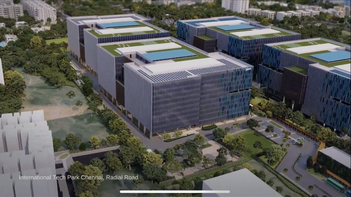 Chennai Updates 2.0 on Twitter "Largest Tech Parks in Chennai by 2026 atleast..👇👇💻🏢(In Million
