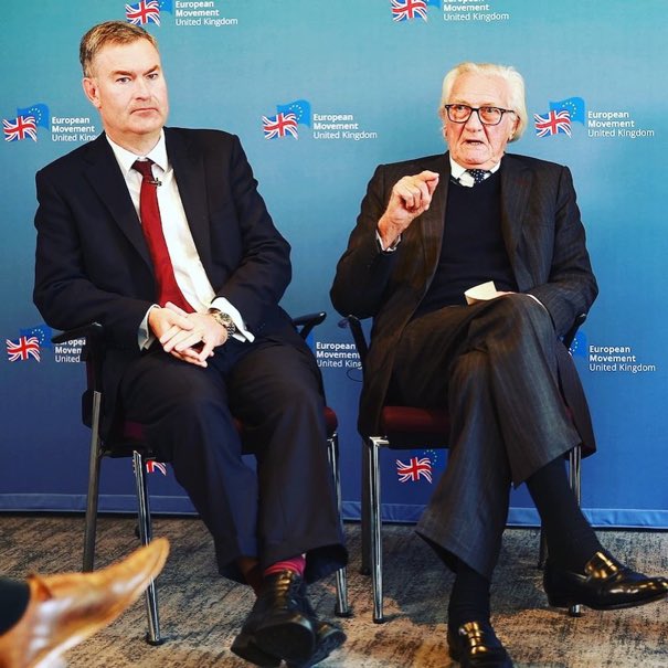 One of the busiest events at Tory party conference is the European Movement fringe with Michael Heseltine &amp; <a href="/DavidGauke/">David Gauke</a>. Well, well