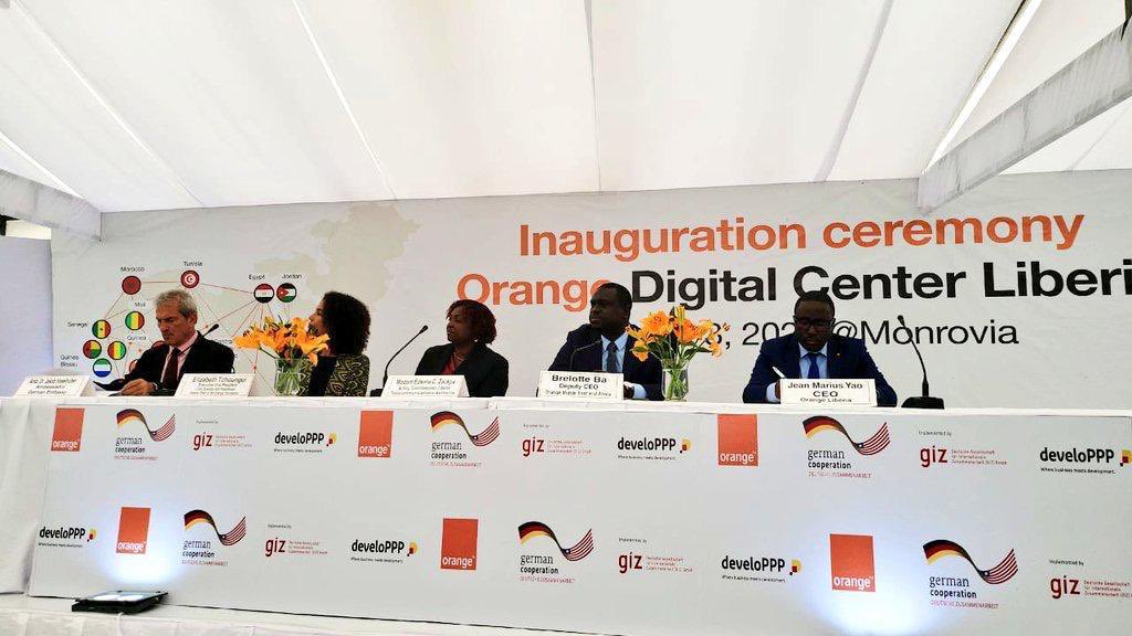 This new #OrangeDigitalCenter in #Liberia represents our shared commitment with <a href="/giz_gmbh/">GIZ</a> <a href="/BMZ_Bund/">Bundesentwicklungsministerium</a> to developing the digital ecosystem and improving the employability of young Monrovians. We truly believe it will have a positive impact in Liberia ! 👏🏾 to the teams <a href="/YAOJEANMARIUS/">YAO JEAN MARIUS</a>