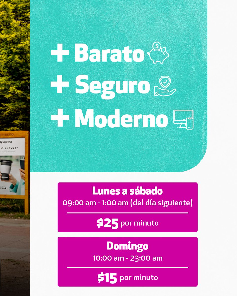 MuniVitacura's tweet image. 🚨 PLAN ALONSO DE CÓRDOVA ||

👏 Desde octubre, estacionar en Alonso de Córdova es más barato, seguro y moderno 🔐 Con la nueva app: Simple Park

🕣Lunes a sábado: $25 x minuto (antes 40)
🕣Domingo: $15 x minuto

Un sistema que nos permite hacer frente a estacionadores ilegales💪