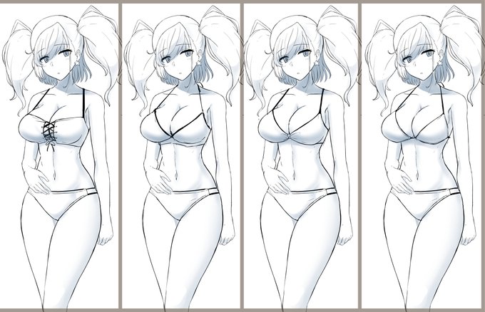 描いてるけど完成する頃には涼しくなっちゃってそう… 