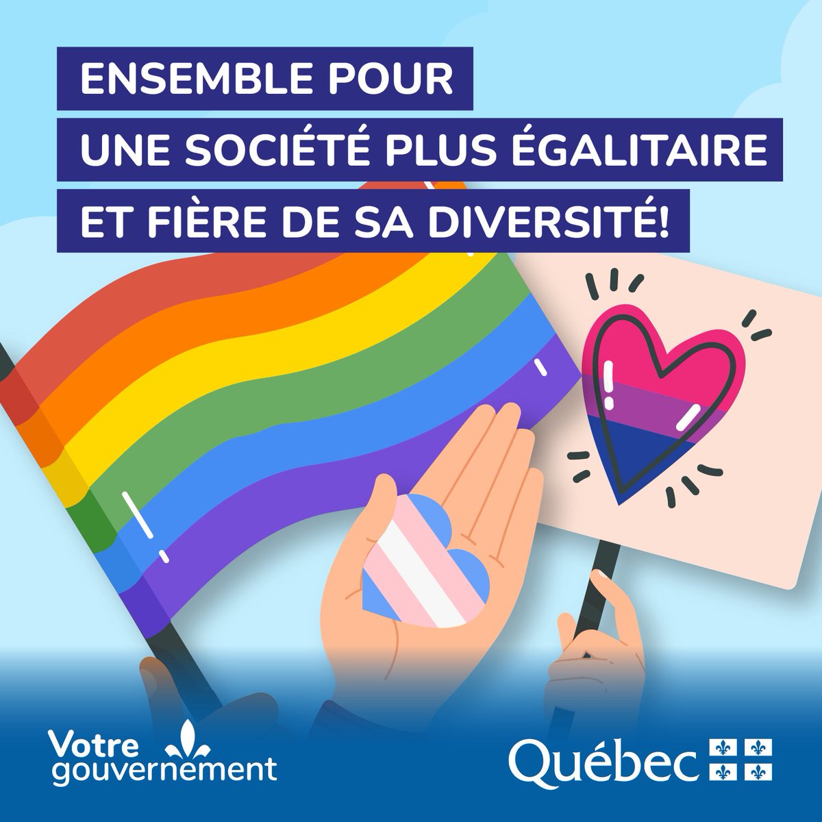 C'est le Mois de l'histoire #LGBTQ. Ce mois permet de mettre en lumière les personnes lesbiennes, gaies, bisexuelles, trans, queers qui contribuent à promouvoir une société plus juste pour tous.