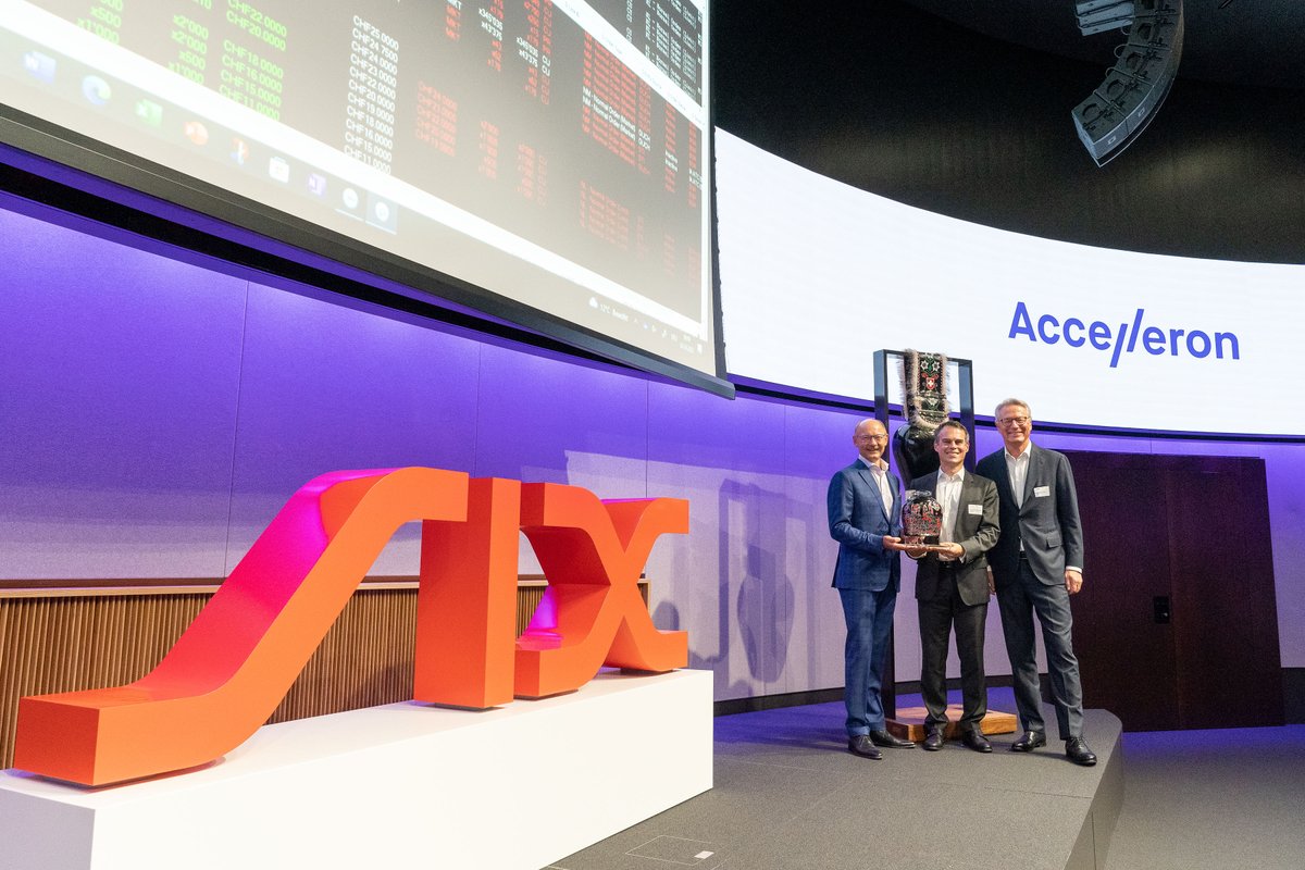 accelleronind's tweet photo. We are Accelleron!  As of this morning, Accelleron is trading as an independent company on the SIX Swiss Exchange in Zurich. Thanks to all our employees and partners for their hard work, and our customers for their continued confidence. #Accelleron #MoveFurther https://t.co/c7EcNFEd9f