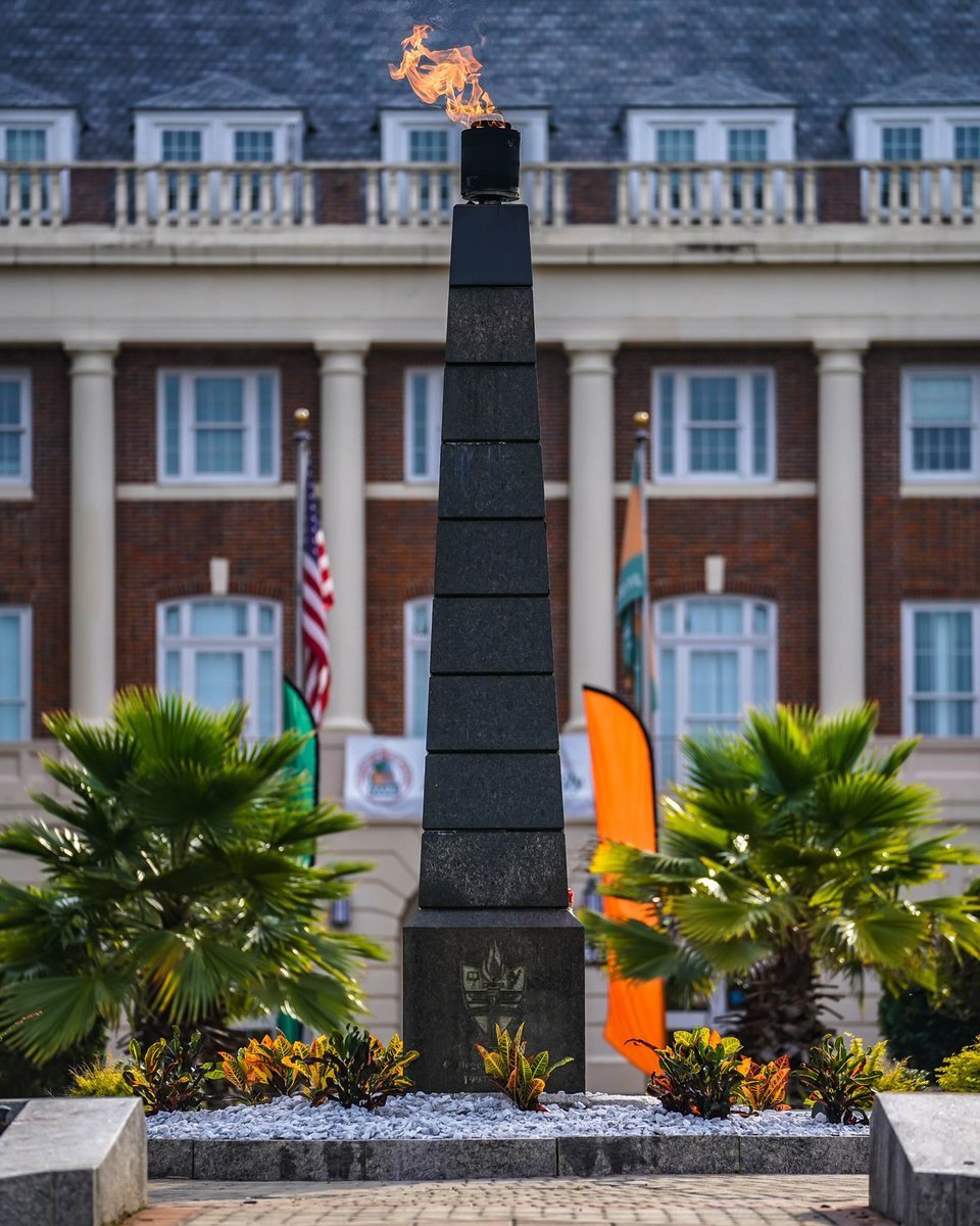 FAMUAthletics's tweet photo. Happy birthday, FAMU. 

#FAMU | #FAMUly | #Rattlers | #FangsUp 🐍 https://t.co/k38EPKKOzL