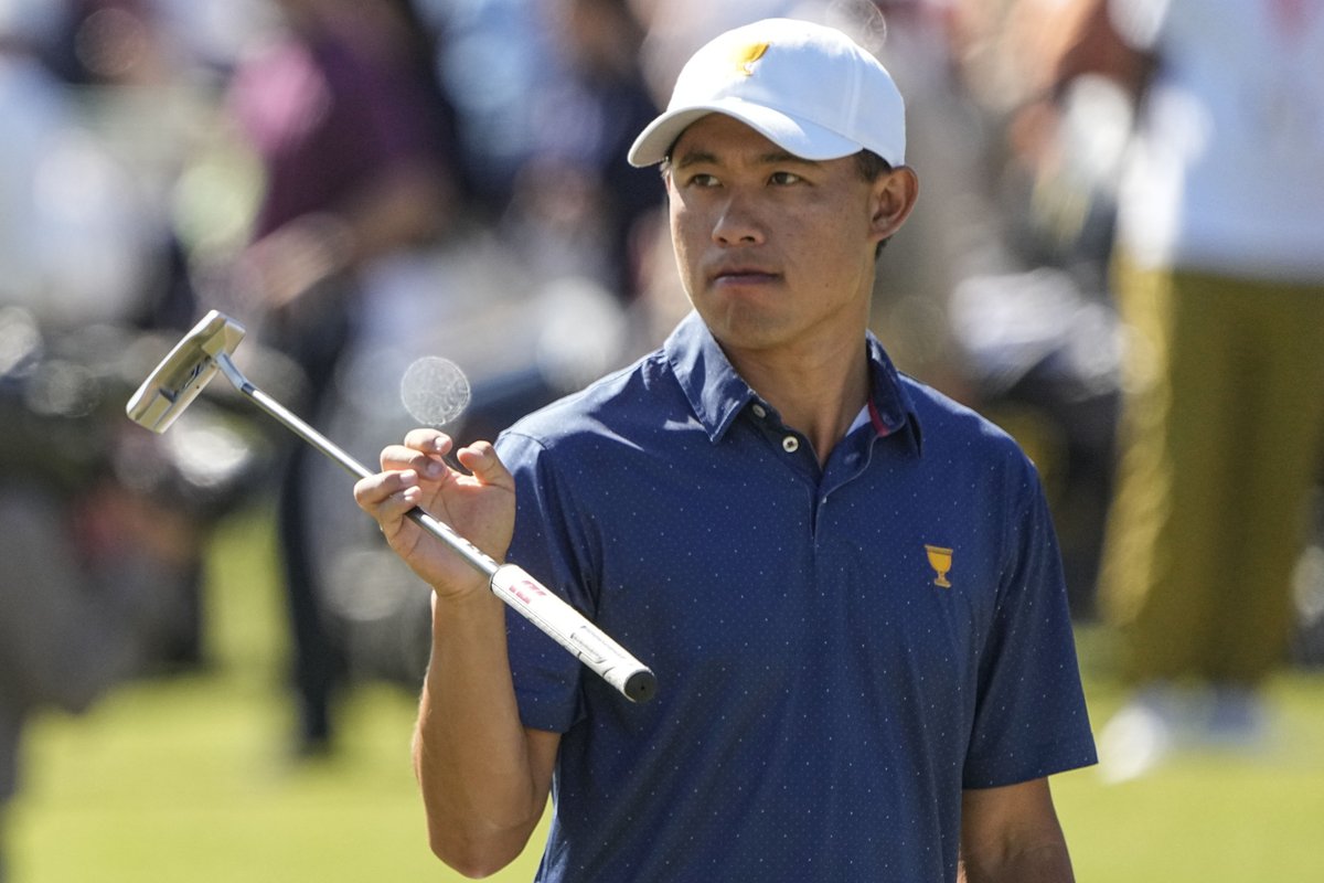 Collin Morikawa (left) and Justin Thomas are in the field for The CJ CUP tournament Oct. 19-23 at #CongareeGolfClub near Ridgeland, #SouthCarolina. @PGATOUR event also to include 2022 Presidents Cup International Team members Si Woo Kim and Tom Kim, it was announced this morning. https://t.co/xLbeh5DnAh