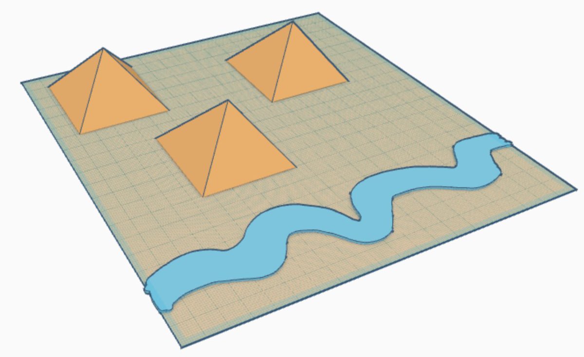 FindingMsZ's tweet photo. In 9th grade Global, we merge history and STEM together! The students used @tinkercad to design their own pyramids based on what they learned in class. The students were able to also discuss enduring issues with the pyramids as well. @esundb #stemandhistory, #edtech https://t.co/9yKZUpR75b