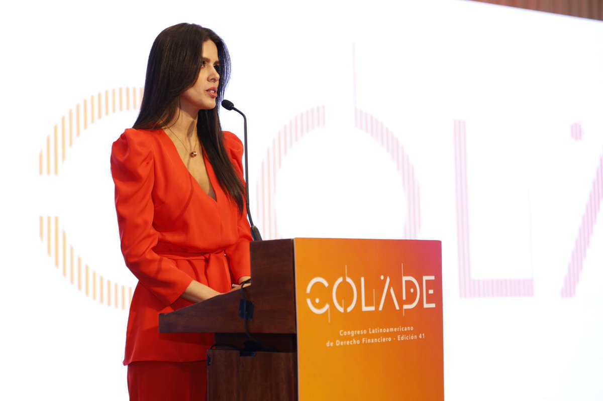 asobancos's tweet photo. Inicia el evento de #DerechoFinanciero más importante en América Latina #COLADE Edición41 en Quito-Ecuador 🇪🇨 https://t.co/o26U7bDgee