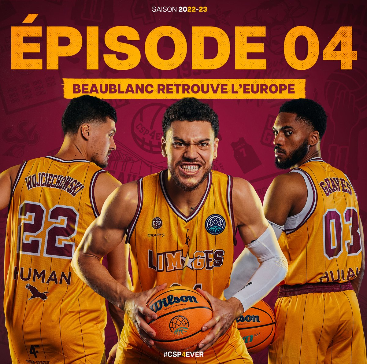 BEAUBLANC RETROUVE L'EUROPE 💛❤️

Demain soir, nos joueurs vont revêtir leurs maillots or et grenat pour leur premier match de BCL à la maison et ils auront besoin plus que jamais de la force du public !

Alors rendez-vous à 20h30 à Beaublanc 💪