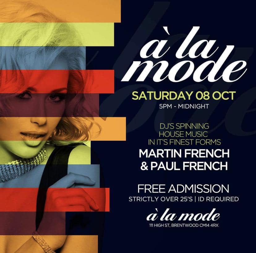 New Client ✅

@alamodebrentwood venue security provided by Sentra Solutions.

#repost... We're back THIS SATURDAY 8th Oct 5pm - 12 midnight

House Music played by @dj_martin_french @dj_paul_french

Admission is FREE for over 25s with a ticket and ID