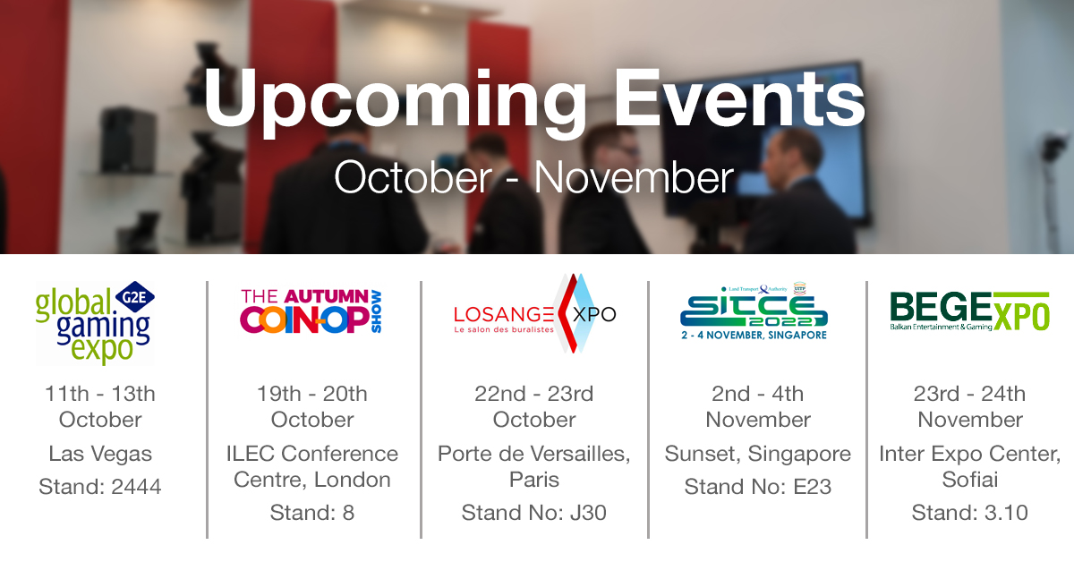 A busy autumn for ITL with exhibitions in the #US, #UK, #France, #Singapore and #Bulgaria. Make sure you come and see us if you are attending any of the shows.