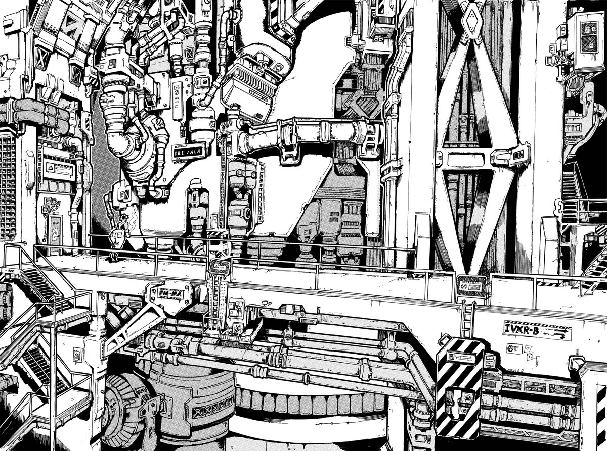 torgowells
Found this one digging through an old hard drive, and I'm not sure it ever saw the light of day in full, so here we are.

#art #illustration #ink #inktober #drawing #conceptart #sketch #comics #comicart #scifi #scifiart #cyberpunk #industrial
#metal #albumart