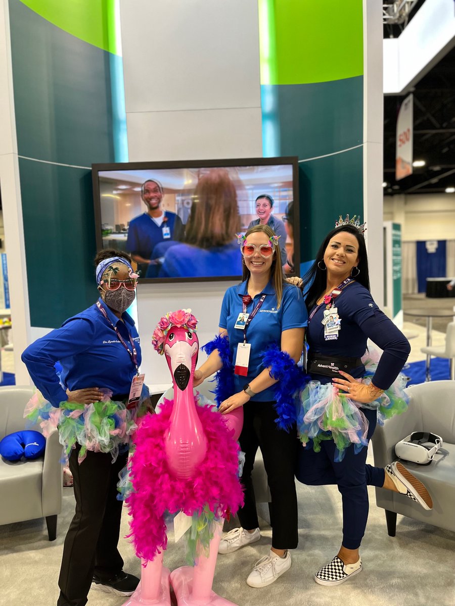 This past weekend, AdventHealth team members attended the Emergency Nursing Association Conference in Denver, CO. 

Our team networked and introduced the AdventHealth brand and shared our mission with hundreds of attendees, and our team received over 530 leads!