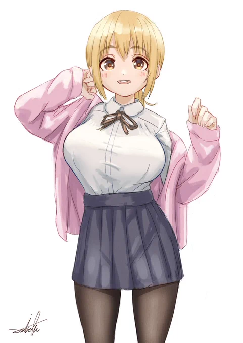 背が低めの先輩 