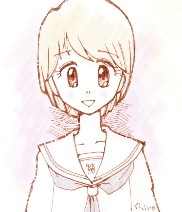 #自創作女子イラストフェス01バイク・クルマ・銃・アダルト要素無しでオリキャラ縛り…うちカンケー無いじゃん…と思ったけど、奇跡的に何枚かあった(・×・) 