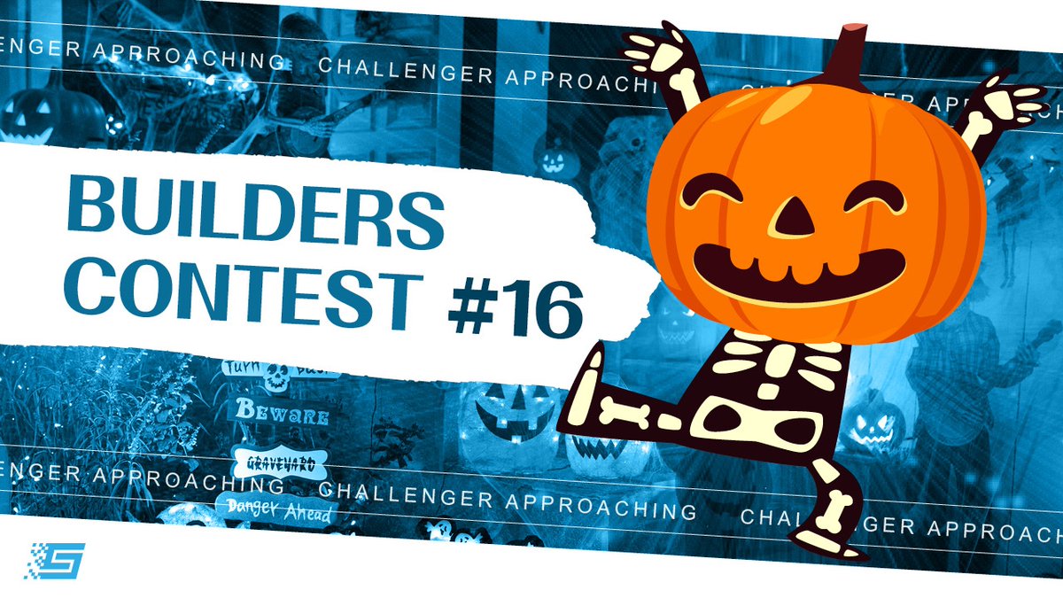 🚨 The Sandbox Builder's Contest #16 is LIVE 🚨
#TSBContest16 <a href="/TheSandboxGame/">The Sandbox</a>

Theme: A Halloween Party with <a href="/CyberKongz/">CyberKongz</a> 👀👻🎃

💰 Prize Pool: 5,000 $SAND
🗓 Deadline: October 14th at 23:59 UTC
🔗 Read all of the contest rules:
nft.sandstorm.co/proposals/brow…