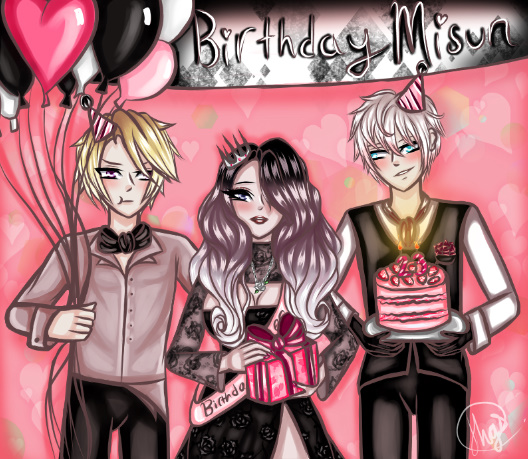 JavaDreamscapes's tweet image. Group pictures with Mystic Messenger Oc and the characters. Multi-shipping/friendhsip art. Misunx Yoosung, Saeran, Seven (Saeyoung.) Her Birthday is March 16th. Mystic #mysticmessenger #originalcharacterart #Fanarts #shipping
