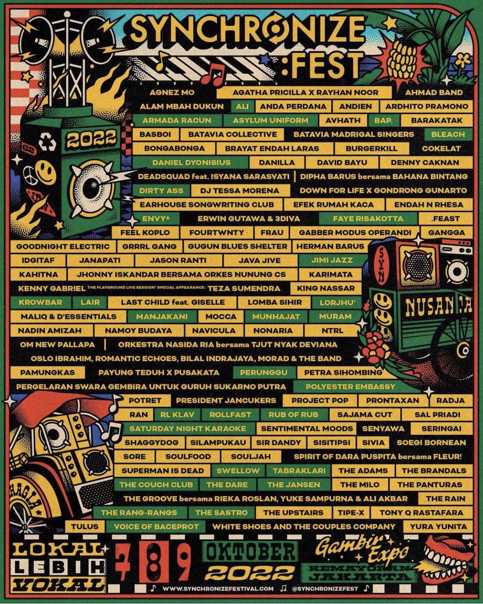 #WTS SYNCHRONIZE FESTIVAL 3 Days Pass. 1 tiket. under ots, 550K. Boleh COD Venue. Nego tipis2 aje. Minat ke <a href="/accbydi/">DI 🥨</a>