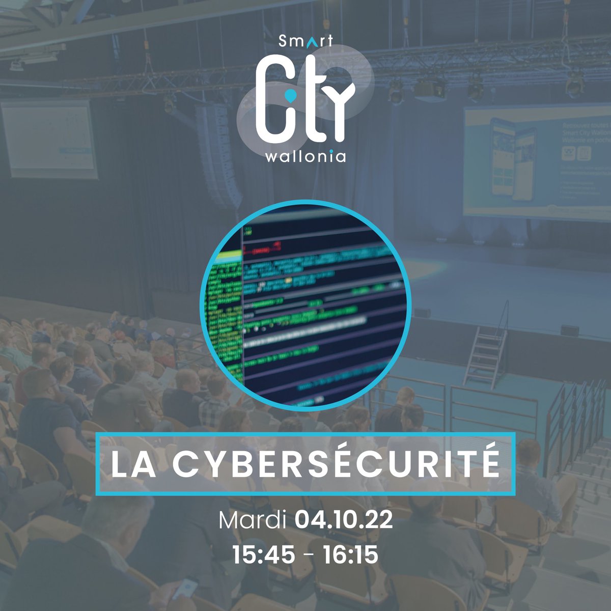 👾 Le risque de cyberattaque au sein des villes et communes est de plus en plus élevé!

Rendez-Vous demain, mardi 04 octobre dès 15h45 pour découvrir cette session.

 ➡️ Inscrivez-vous gratuitement ici : bit.ly/SCW22inscripti…