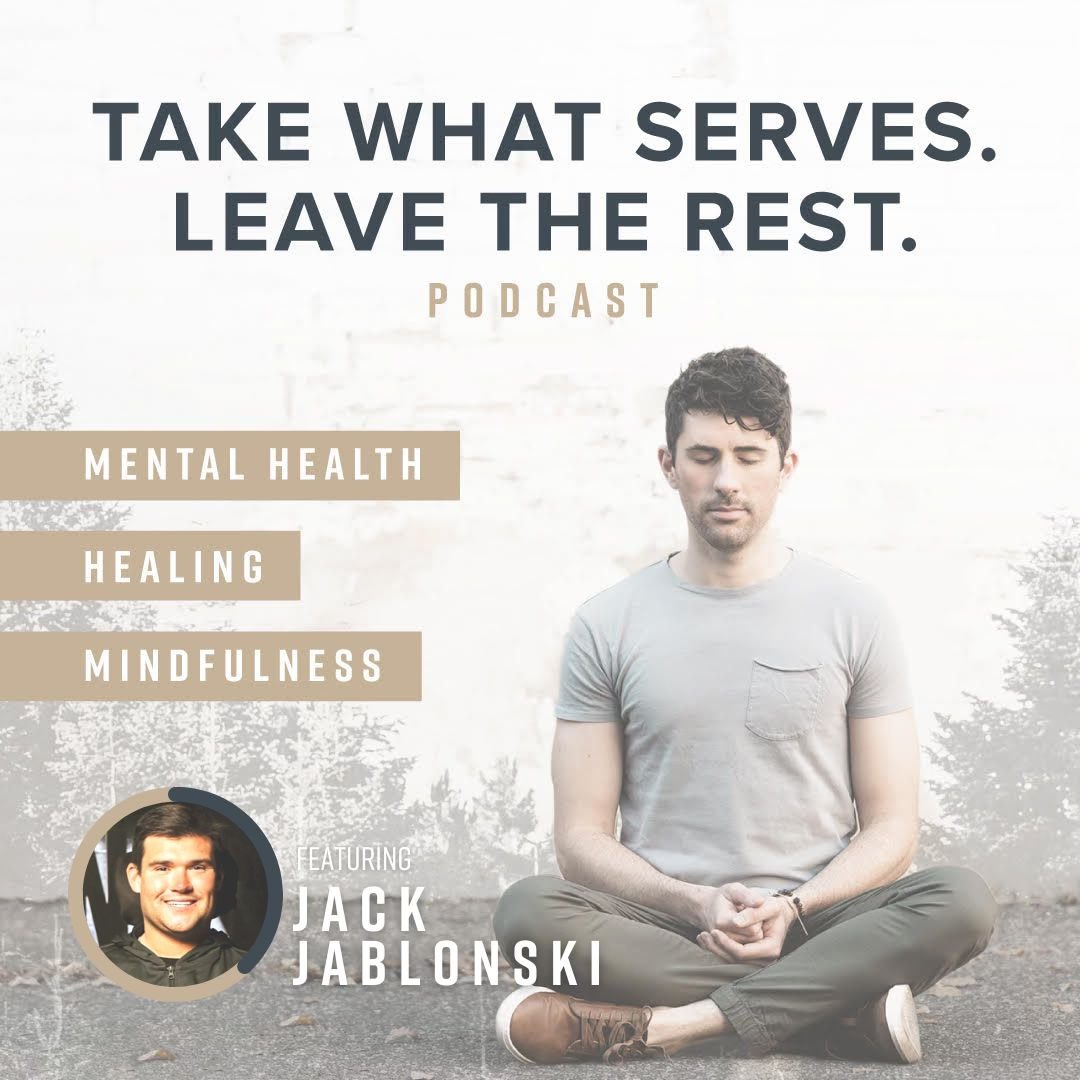 I had the honor of talking to <a href="/Jabs_13/">Jack Jablonski</a> this week on the “Take What Serves. Leave the Rest” podcast about the process of embracing his sexuality and deciding to publicly come out.

You can listen here: apple.co/3fDpxzo

I hope this conversation serves you in some way.