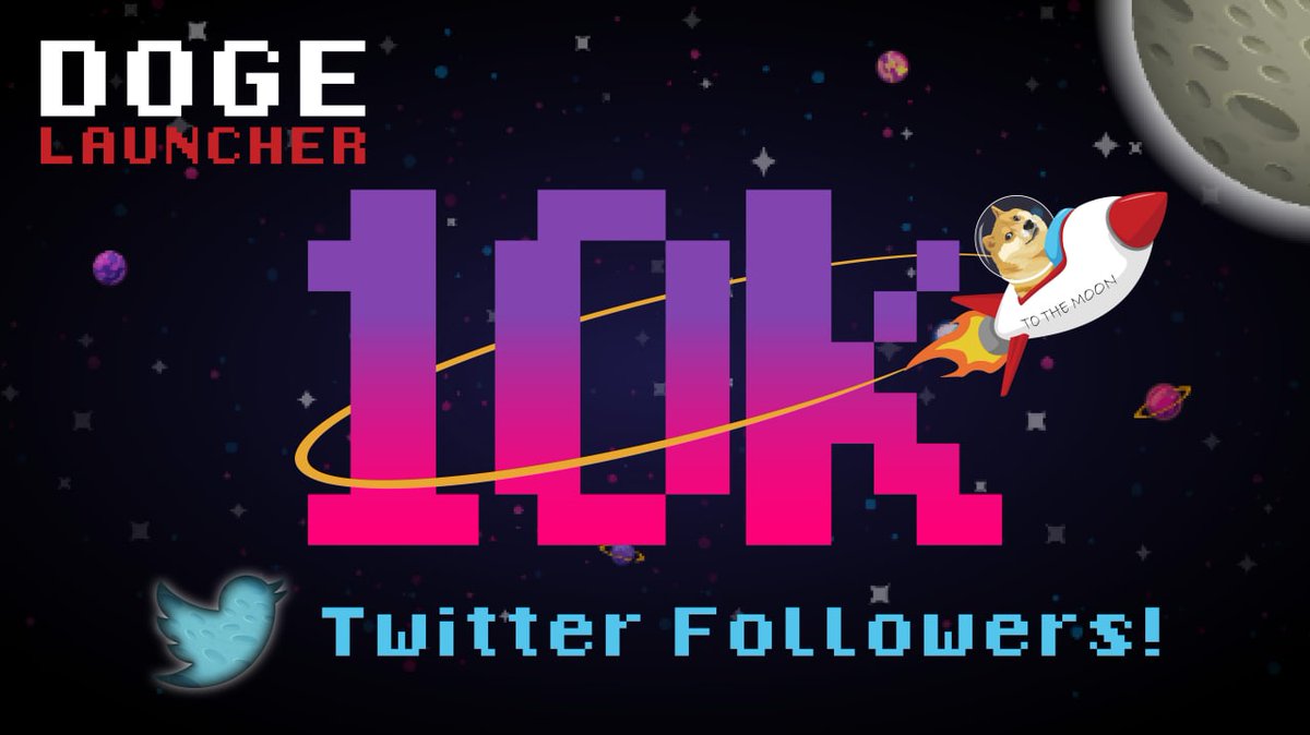 Doge_Launcher's tweet photo. #DogeLauncher has reached 10k Followers on Twitter 🔥🔥

Bark your friends awake, We lay the foundation needed to take #dogechain and $Doge to the next level

Are you with us? Visit our social channels👇

🐶 Woof: https://t.co/bBoPlOmGle

#doge #dogecoin #dc $dc #dl $dl #btc $btc https://t.co/QDD133oxll