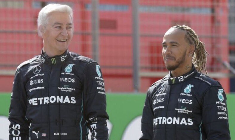 RT @formullana: Lewis Hamilton and George Russell getting ready to smoke the F1 grid in 2056 https://t.co/Fo40QVyZ0Q