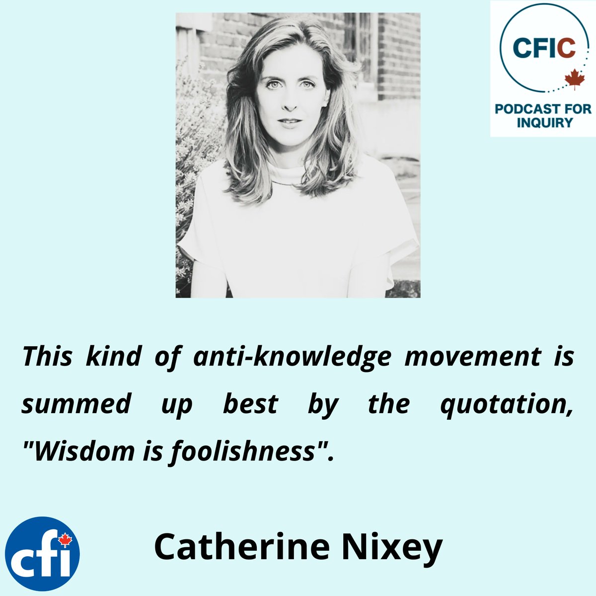 cficanada's tweet photo. Catherine Nixey is the author of The Darkening Age, which documents how early Christians burned texts, defaced or demolished statues, and became increasingly intolerant
@LRosenblood 
https://t.co/Lj5vAsL0NO 

Apple: https://t.co/YiSZGoiRE0 
Stitcher: https://t.co/SZEQM2YYG9 https://t.co/d7i2RuF1G6