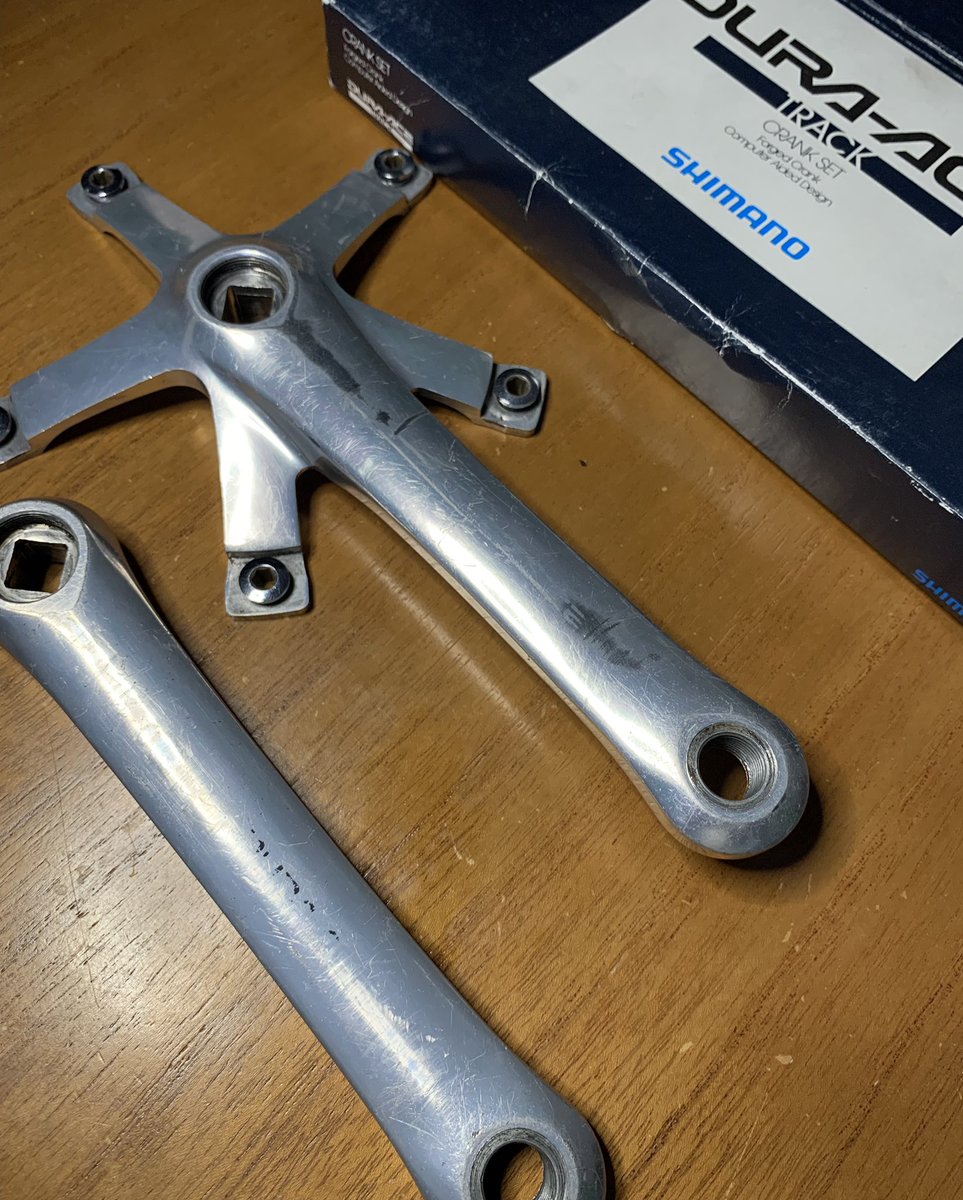 denreno's tweet photo. Wts crank arm dura ace 7600 njs 165mm.
Harga 2.3jt, cod pasar minggu Jakarta selatan. Minat langsung wa 081289333044
#fnfjb https://t.co/kJo72j8hxP