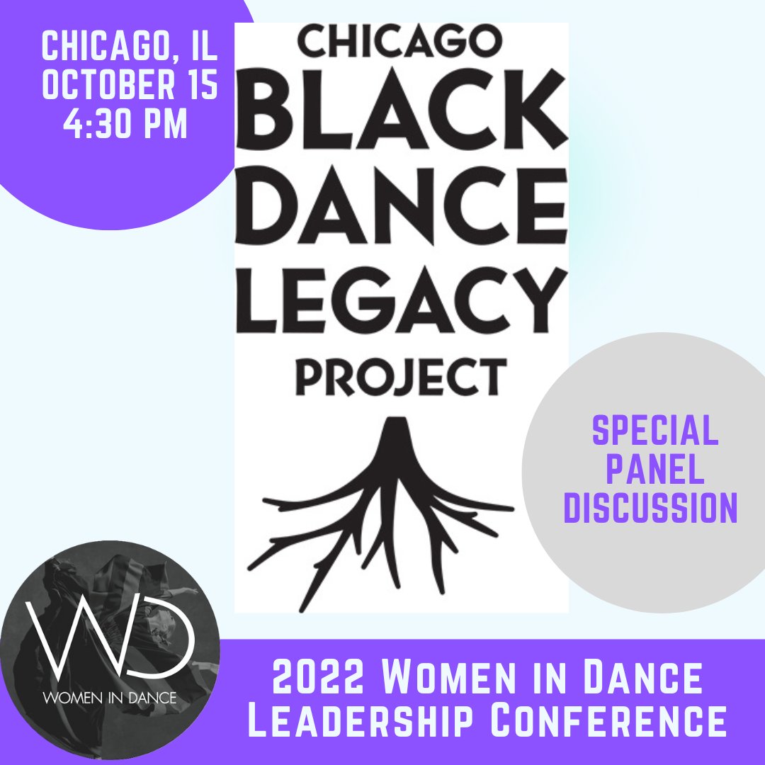 SandraShihParks's tweet photo. We can't wait to learn from all presenters from this special collaboration with Chicago Black Dance Legacy Project on Saturday, 10/15/2022! #womenindanceleadership #chicagoblackdancelegacyproject #genderequity - https://t.co/2OYQivekf5 https://t.co/aRxlgJ1dEo