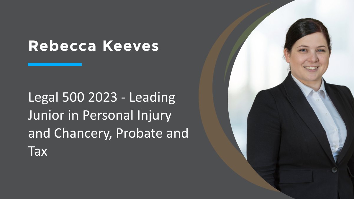 cornwall_street's tweet photo. Congratulations to Rebecca Keeves for being ranked a Leading Junior in both Personal Injury and Chancery, Probate and Tax in @legal500

https://t.co/PLAynqH37M https://t.co/yzEqqhkKIL