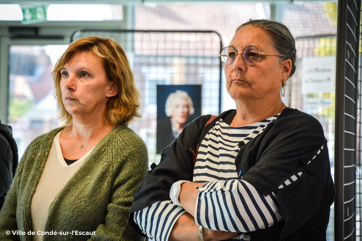 Condesurlescaut's tweet photo. [REPORTAGE]
Inauguration de la Semaine Bleue à la Médiathèque Le Quai https://t.co/dmidCRNvJ6