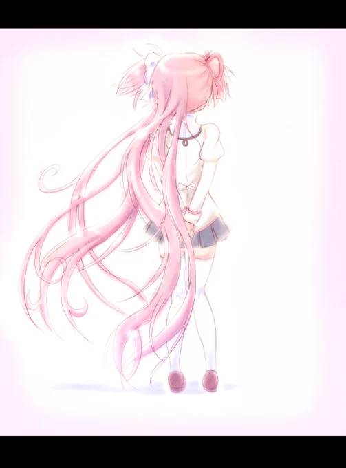 今回の絵は以前描いたこの絵を再構築したものとなります。これ描いたの2014年か・・・9年も経つのか( 