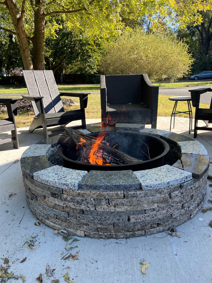 Rest is a Rhythm. 

Matthew 11:28-30

Nothing like a fire to help do sermon prep.