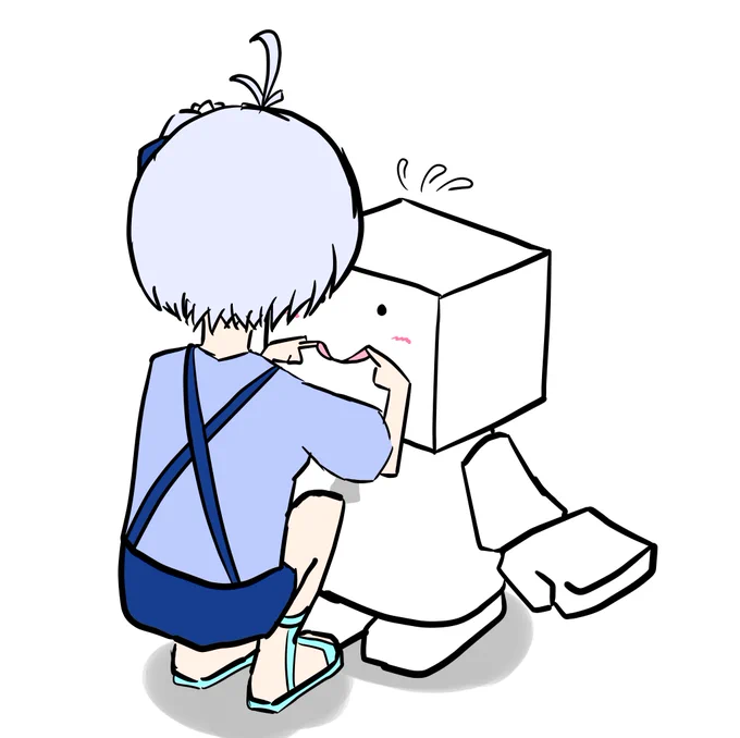 たくさんの笑顔をくれるひと(二枚目は以前上げたやつ)#SiroArt 