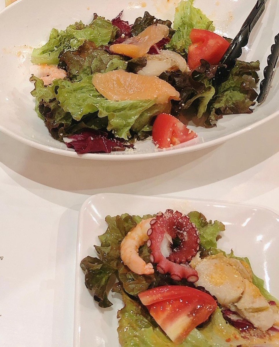 wakako0919's tweet photo. #朱里　ちゃんと
#ランチ
#とても楽しかった
#チーズ　たっぷり
#パンプキン　の
#シカゴピザ
#とても美味しかった
#ark2nd https://t.co/9QTucM6F7l