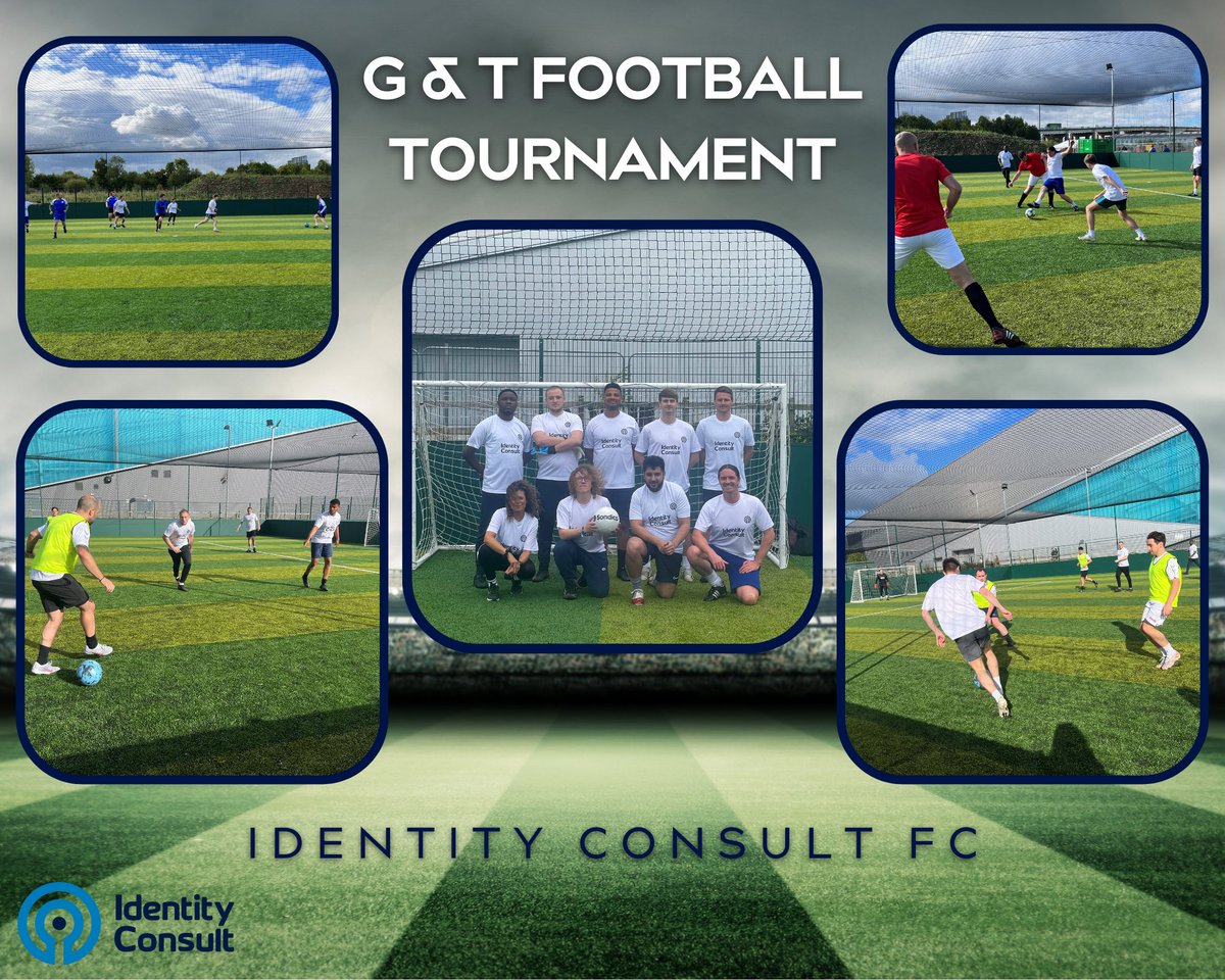 IdentityConsult's tweet photo. @IdentityConsult was invited to a 6-a-side tournament last week. 
We would like to thank @gt_llp for hosting such a great afternoon - a great way to connect and maintain relationships with other #consultants and #contractors! https://t.co/oHMZjNEfbA
