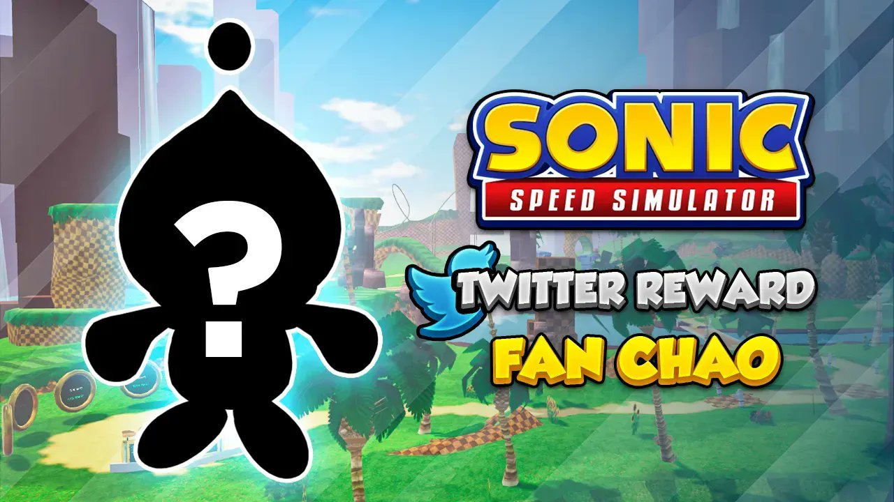 Sonic Speed Simulator on X: Welcome to the official Sonic Speed Simulator  Twitter!👋 What you can expect: ◉ Weekly Content Updates🗓️ ◉ Behind the  Scenes posts🎥 ◉ Sneak Peeks👀 ◉ Giveaways🎉 ◉