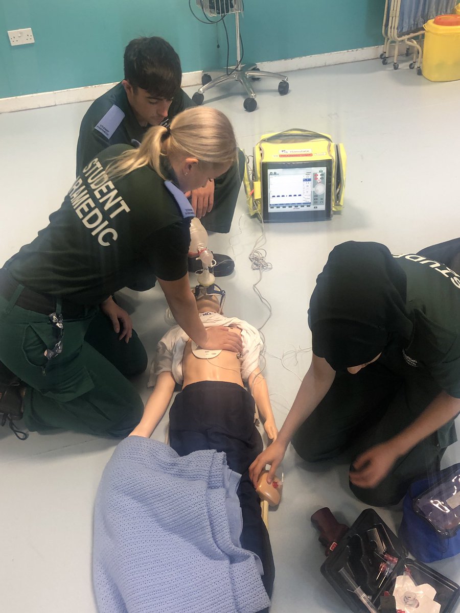 SHU Paramedic tweet media